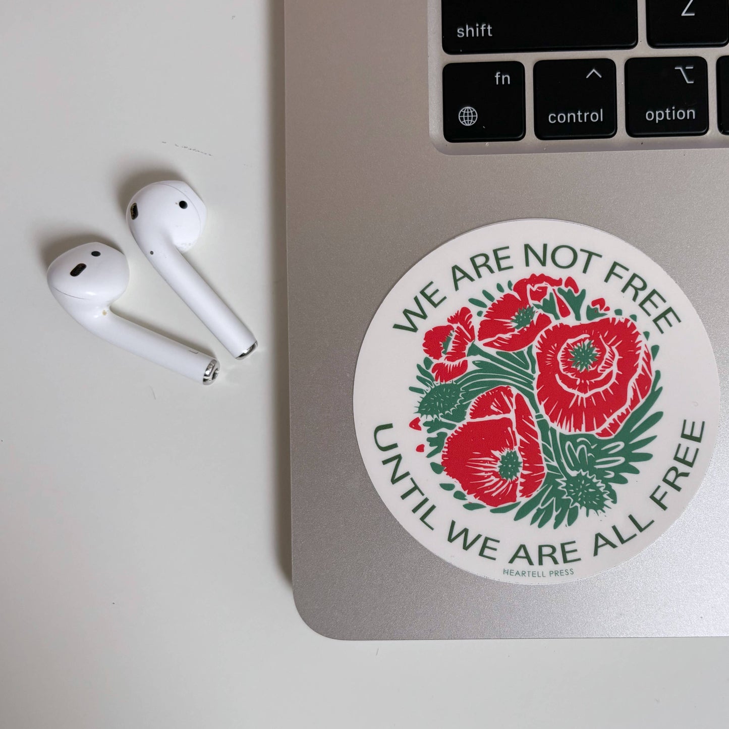 We Are Not Free Die Cut Sticker