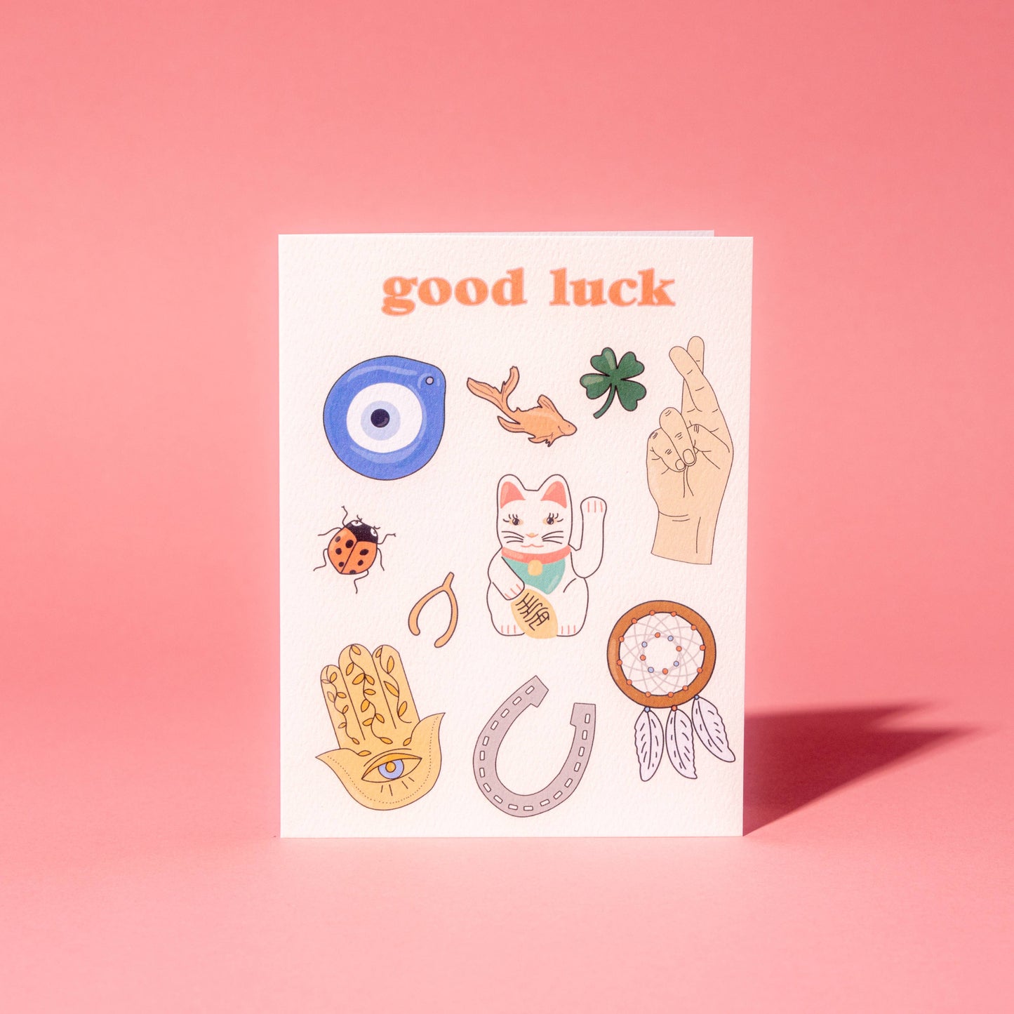 Lucky Charms Good Luck Card