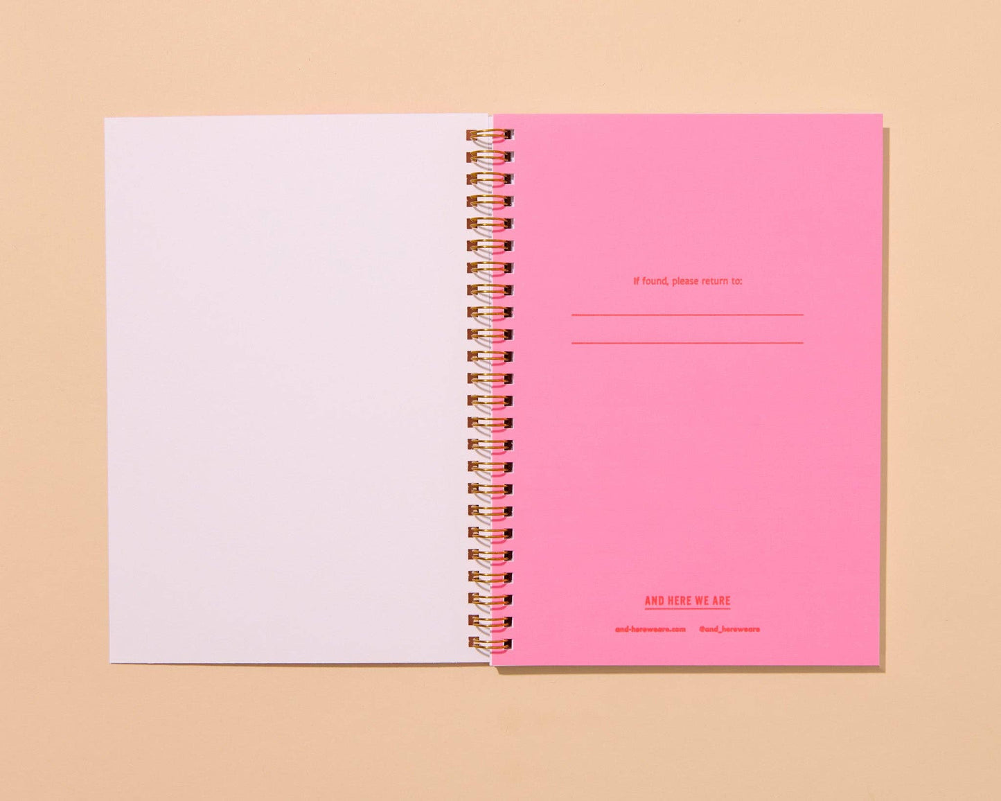 Sardines Letterpress Spiral Notebook