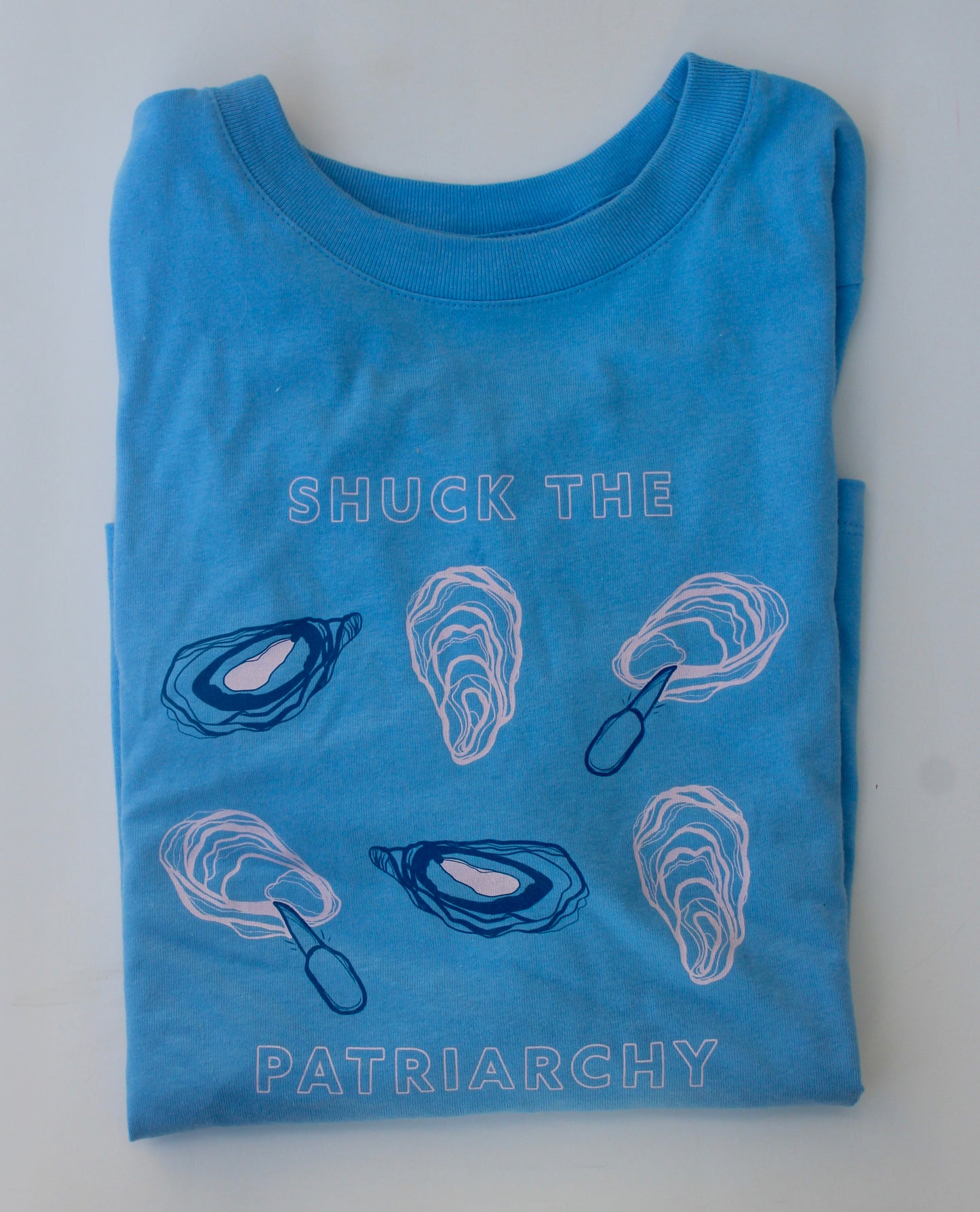 Shuck the Patriarchy Women's Heavyweight Tee