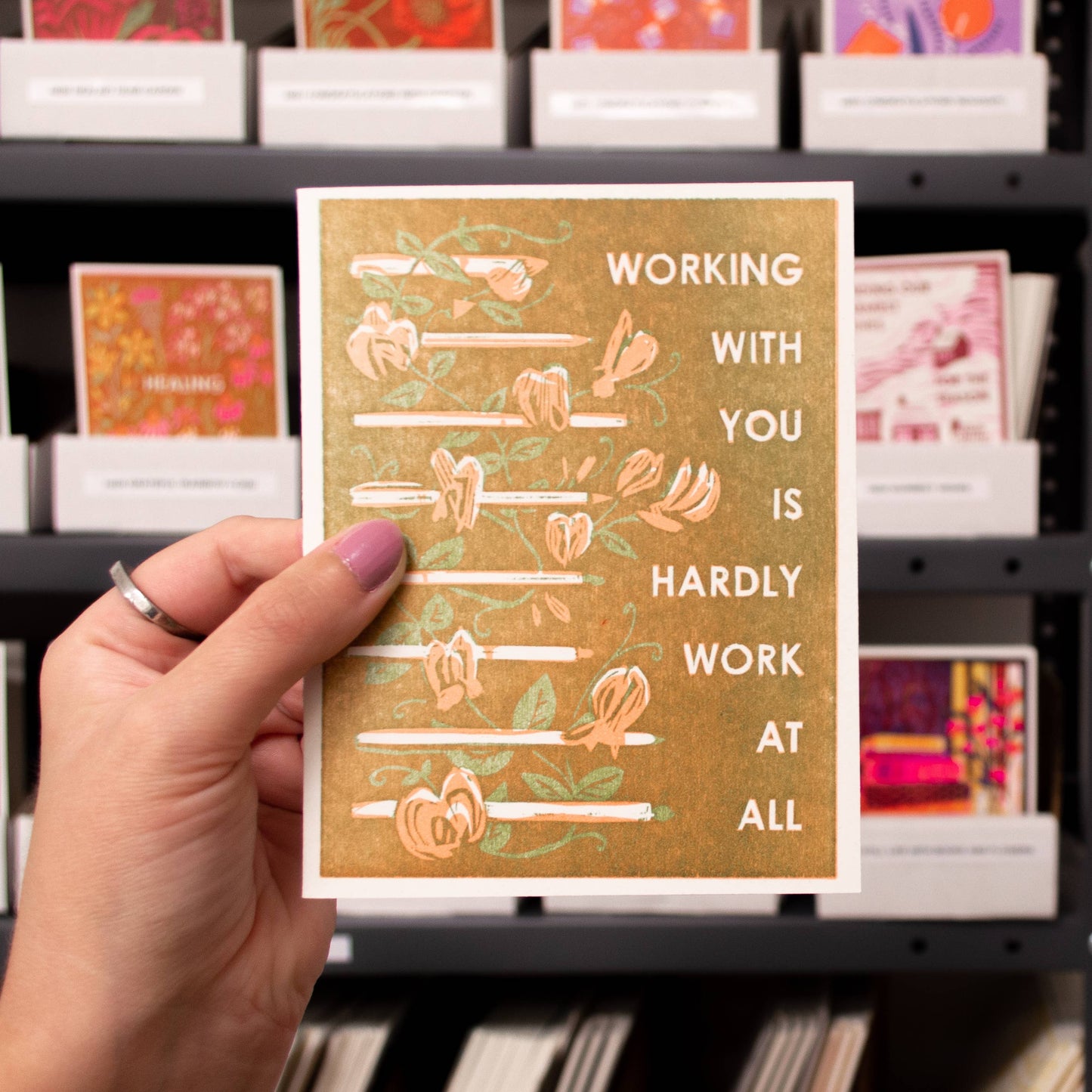 Heartell Press - Working With You Gratitude Card