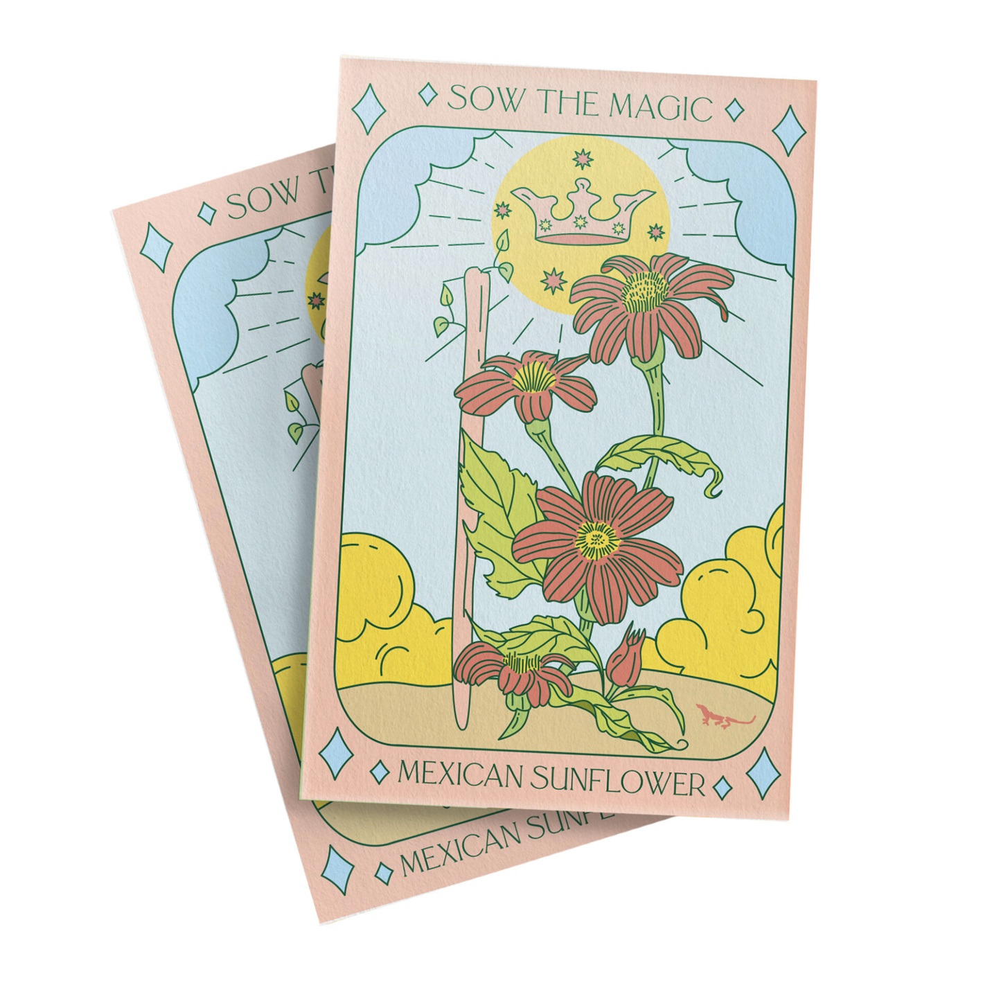 Sow the Magic - Mexican Sunflower Tarot Garden + Gift Seed Packet