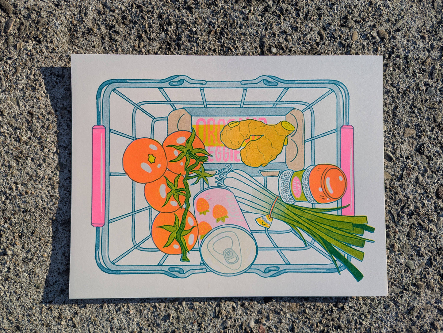 Tomato Egg Print