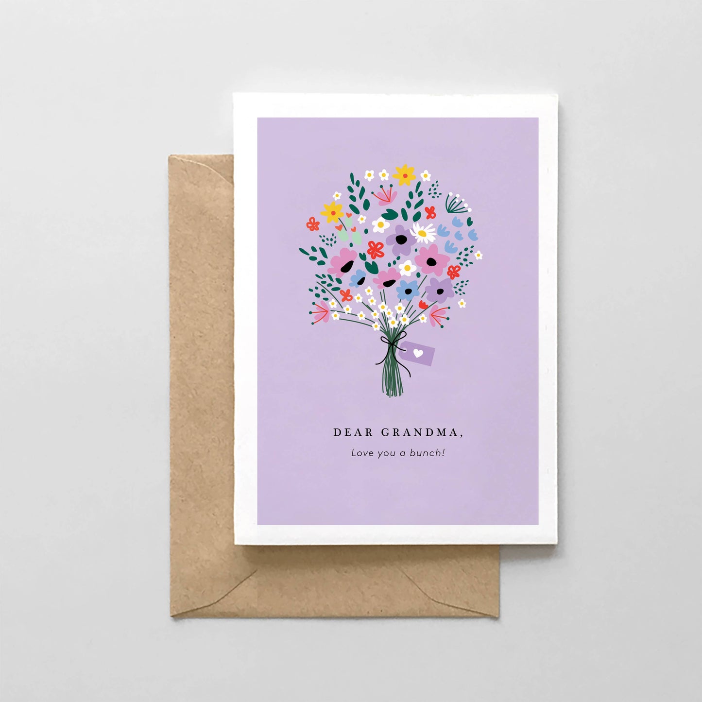 Dear Grandma, Love You a Bunch! - Mother's Day Card
