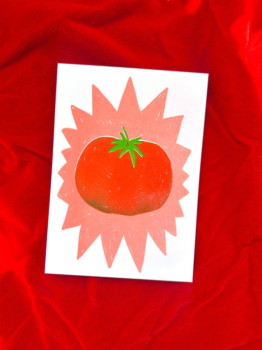 Tomato Riso Print