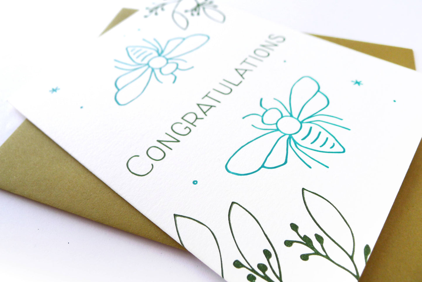 Congratulations Bees Card