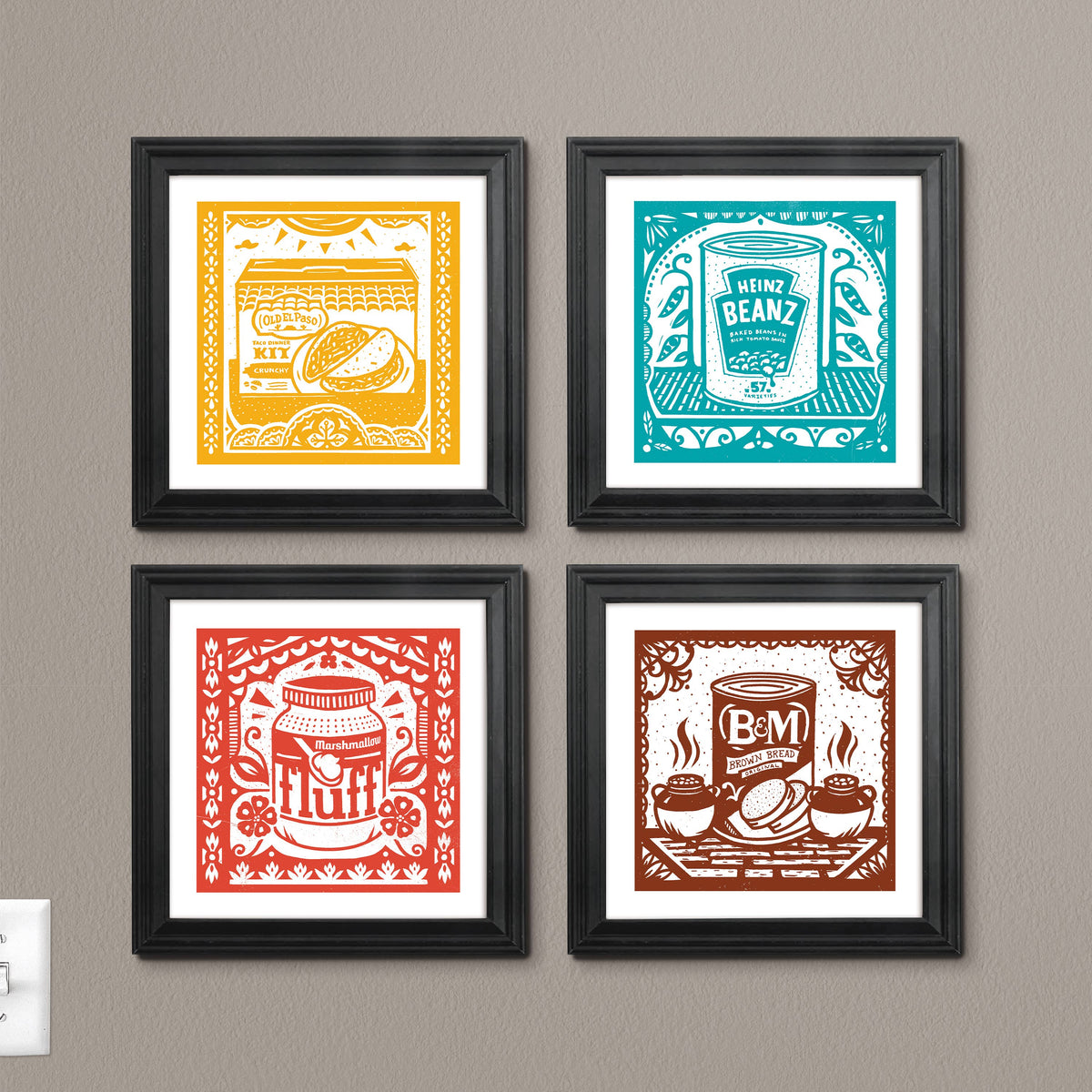 Marshmallow Fluff Color Print: Red- Indestructible Food