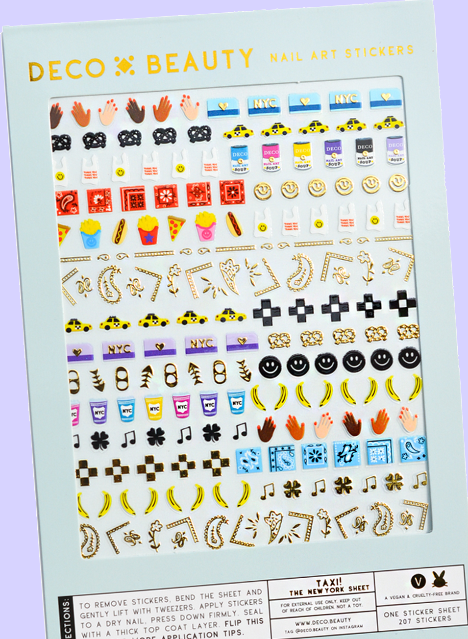 Deco Beauty - Nail Art - Taxi! (NYC)