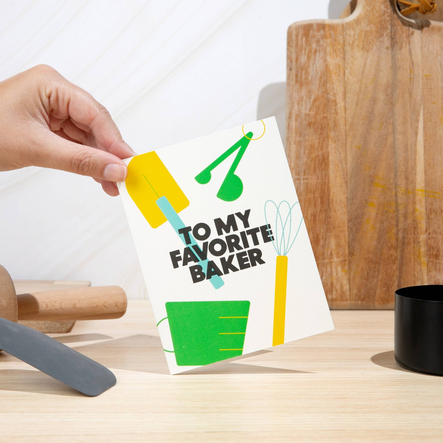 To My Favorite Baker Card