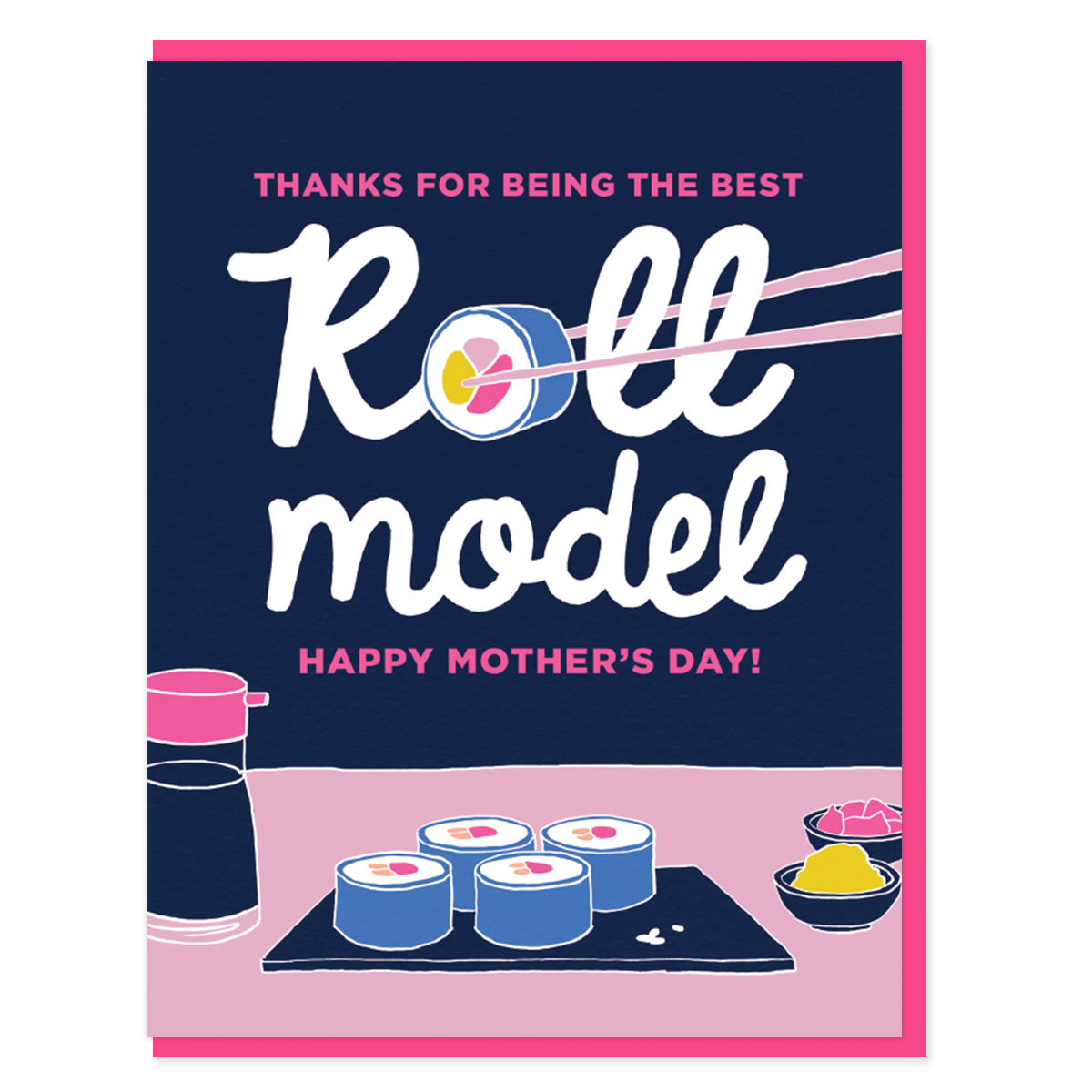 Semi Sweet Press - Sushi Mother's Day Card