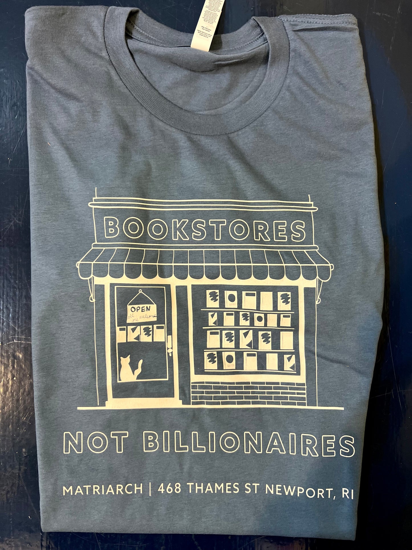 Bookstores Not Billionaires T-shirt Unisex