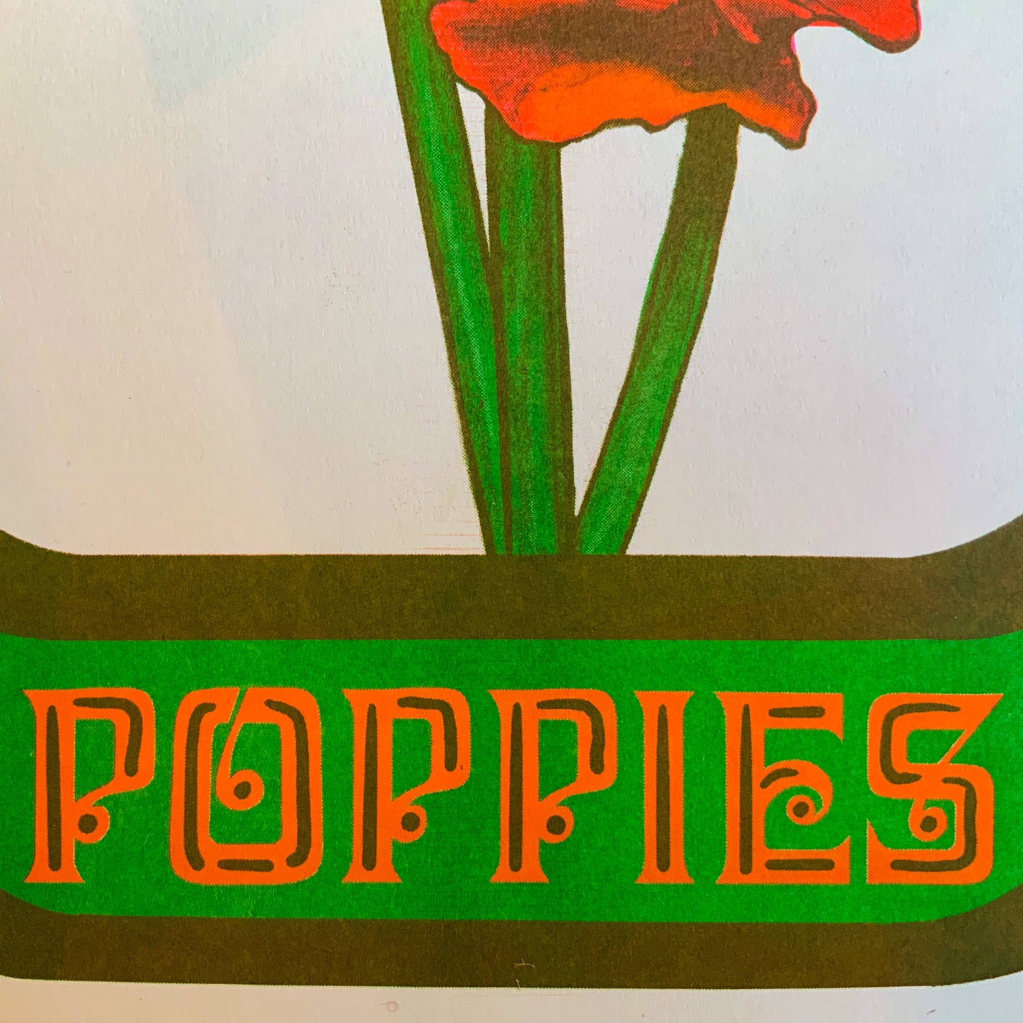 Poppy Risogprah Print