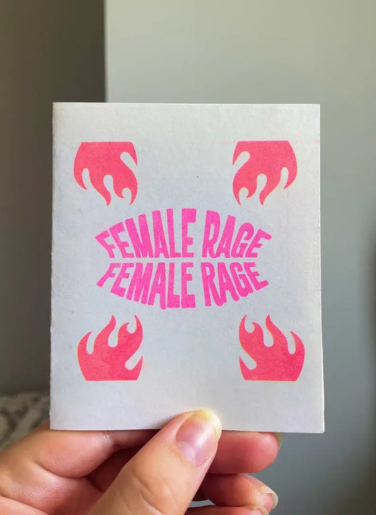 Female Rage Risograph Comic Zine