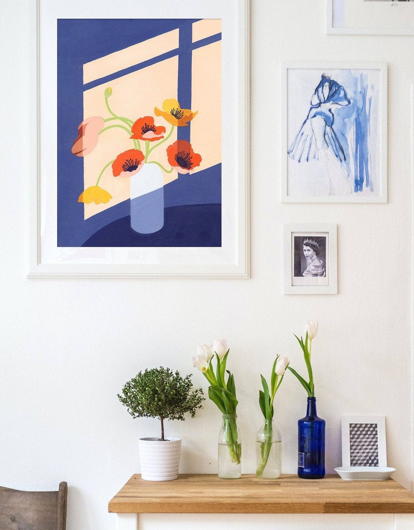 Poppies Art Print- Jen Wang Studios