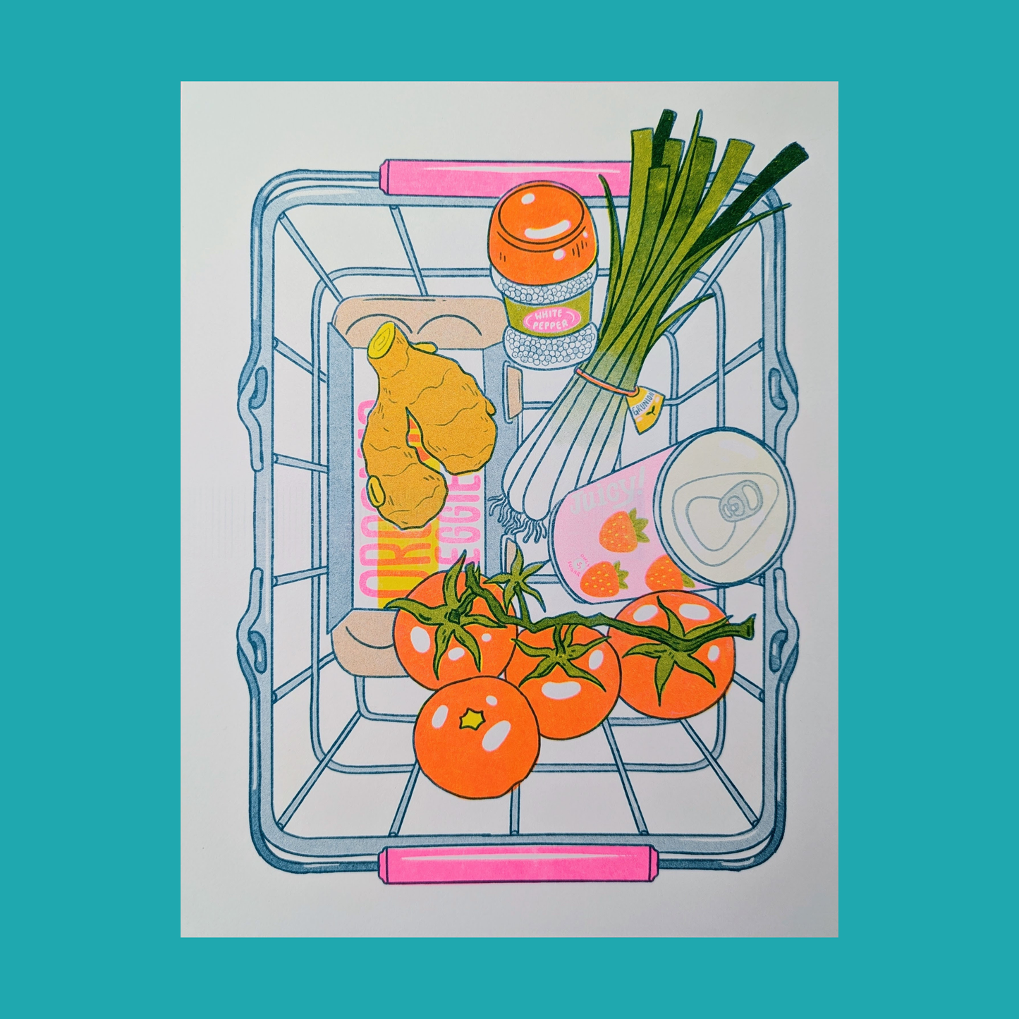 Tomato Egg Print