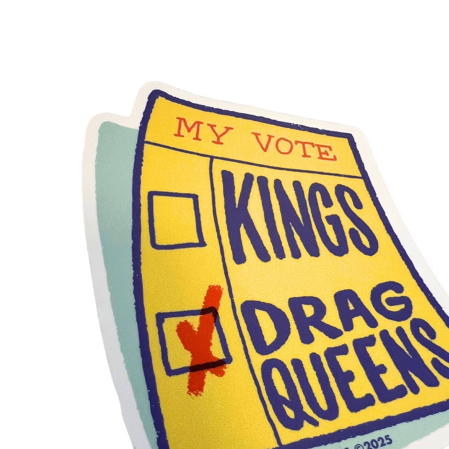 No Kings / Yes Drag Queens Sticker