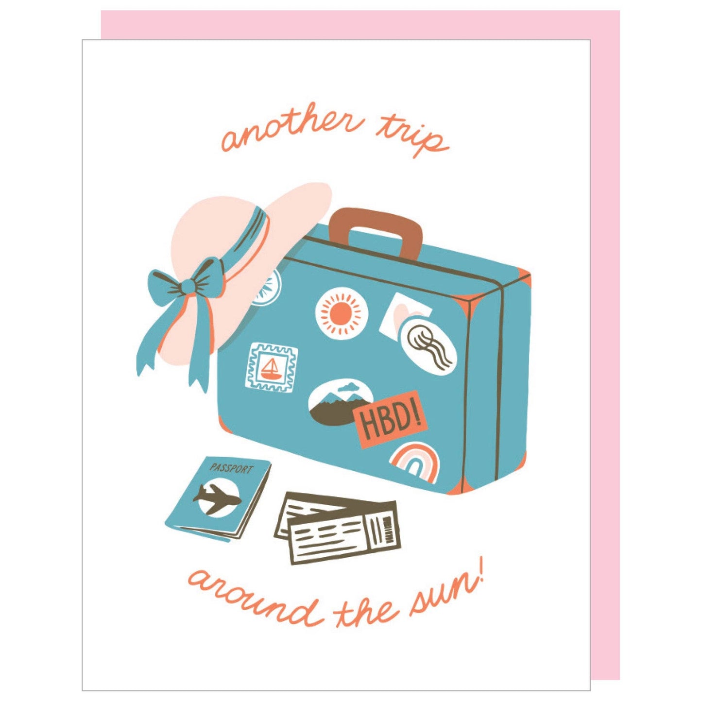 World Traveler Birthday Card