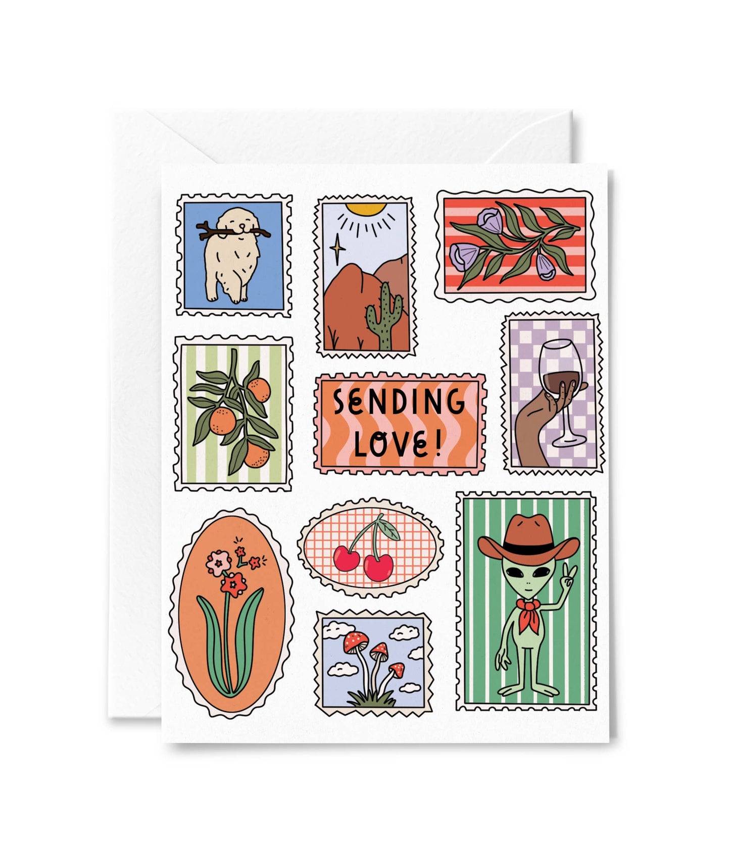Sending Love Card