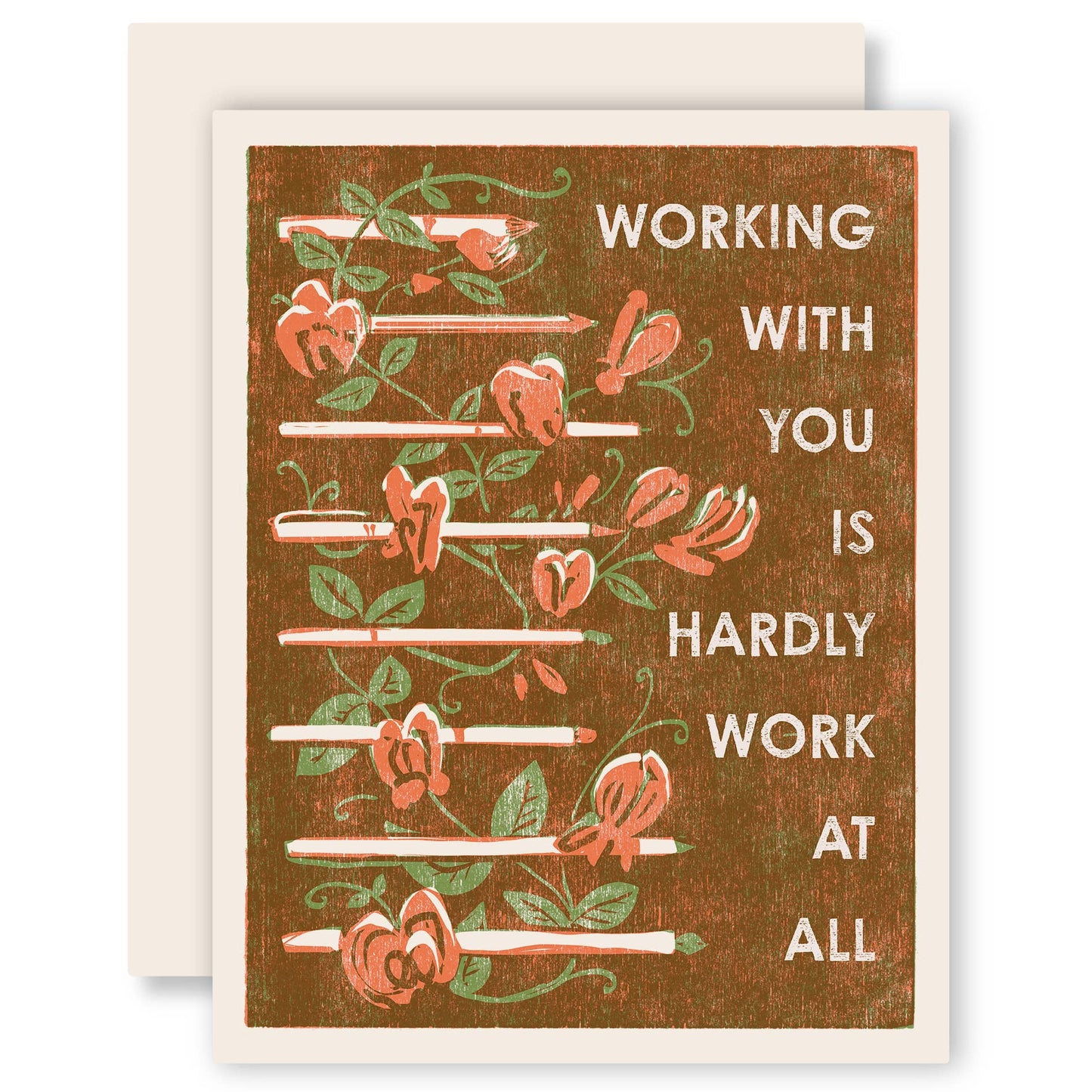 Heartell Press - Working With You Gratitude Card