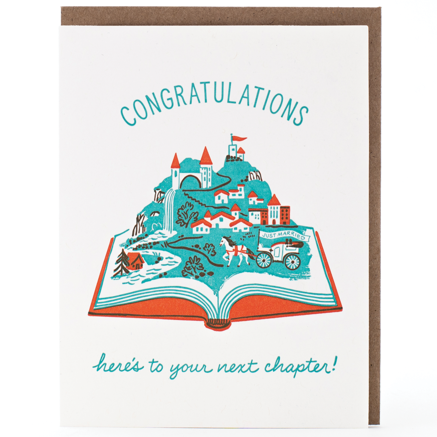 Storybook Wedding Card