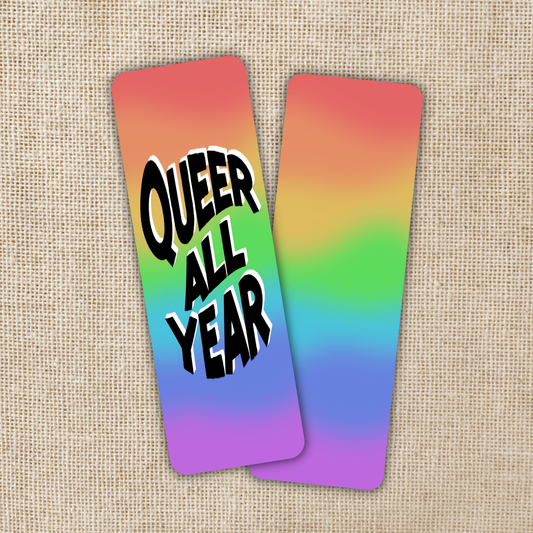 Wildly Enough - Queer All Year Bookmark