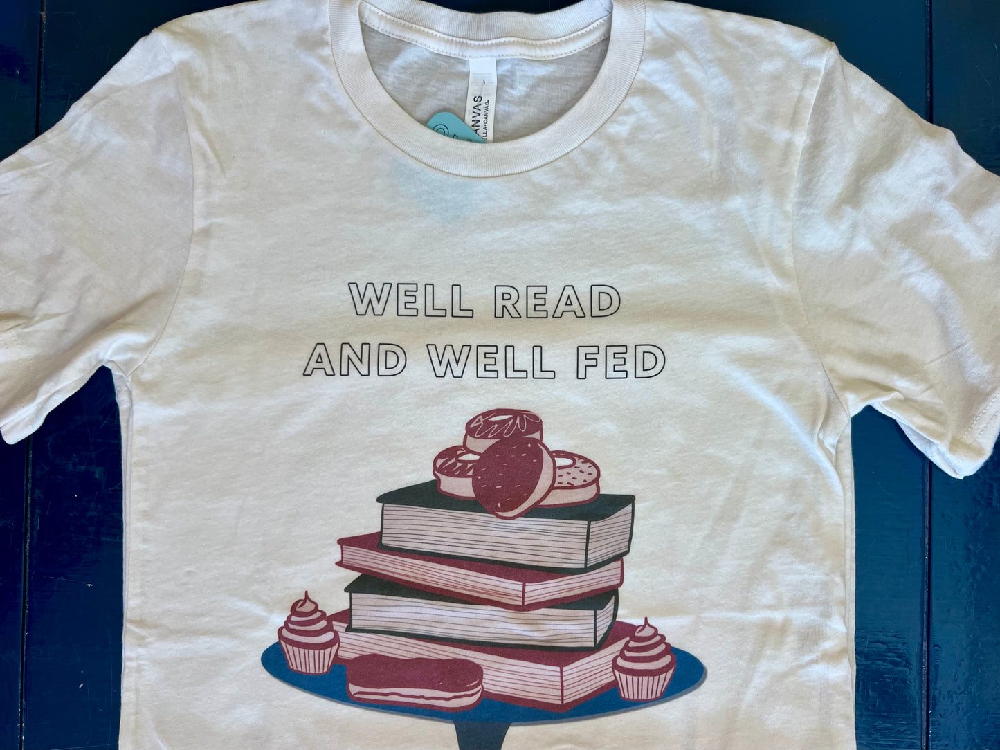 Well Read and Well Fed T-shirt Unisex
