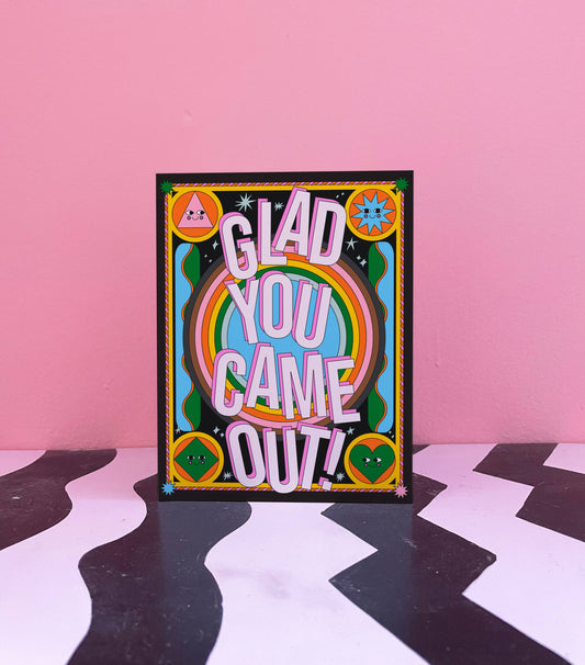 Ash + Chess - Card - Glad You Came Out Card