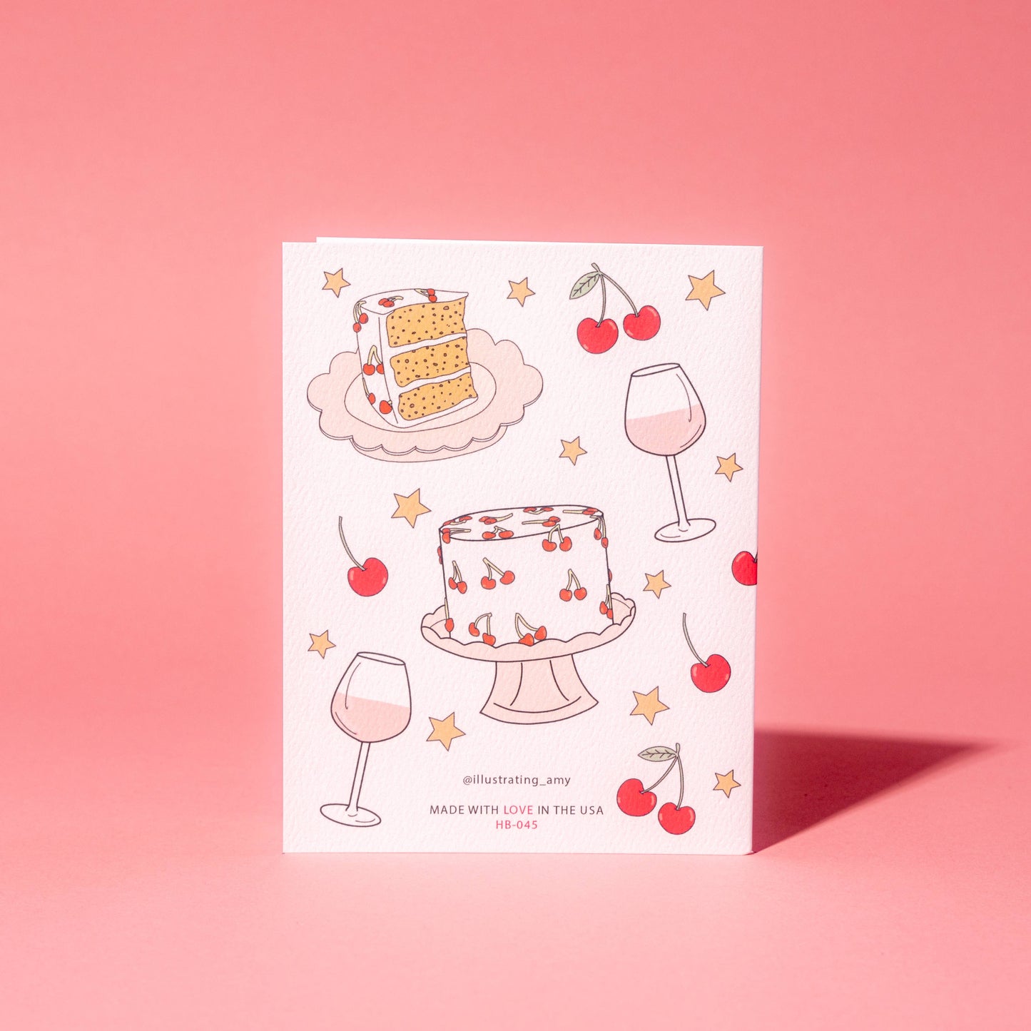 Birthday Cherries Card