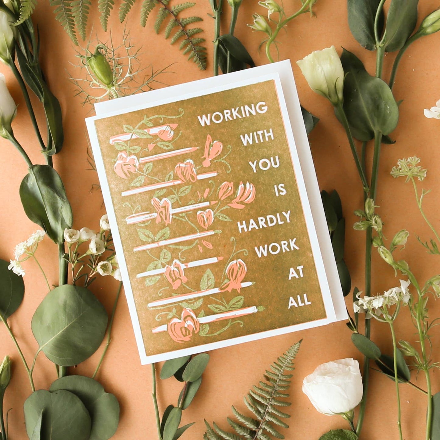 Heartell Press - Working With You Gratitude Card