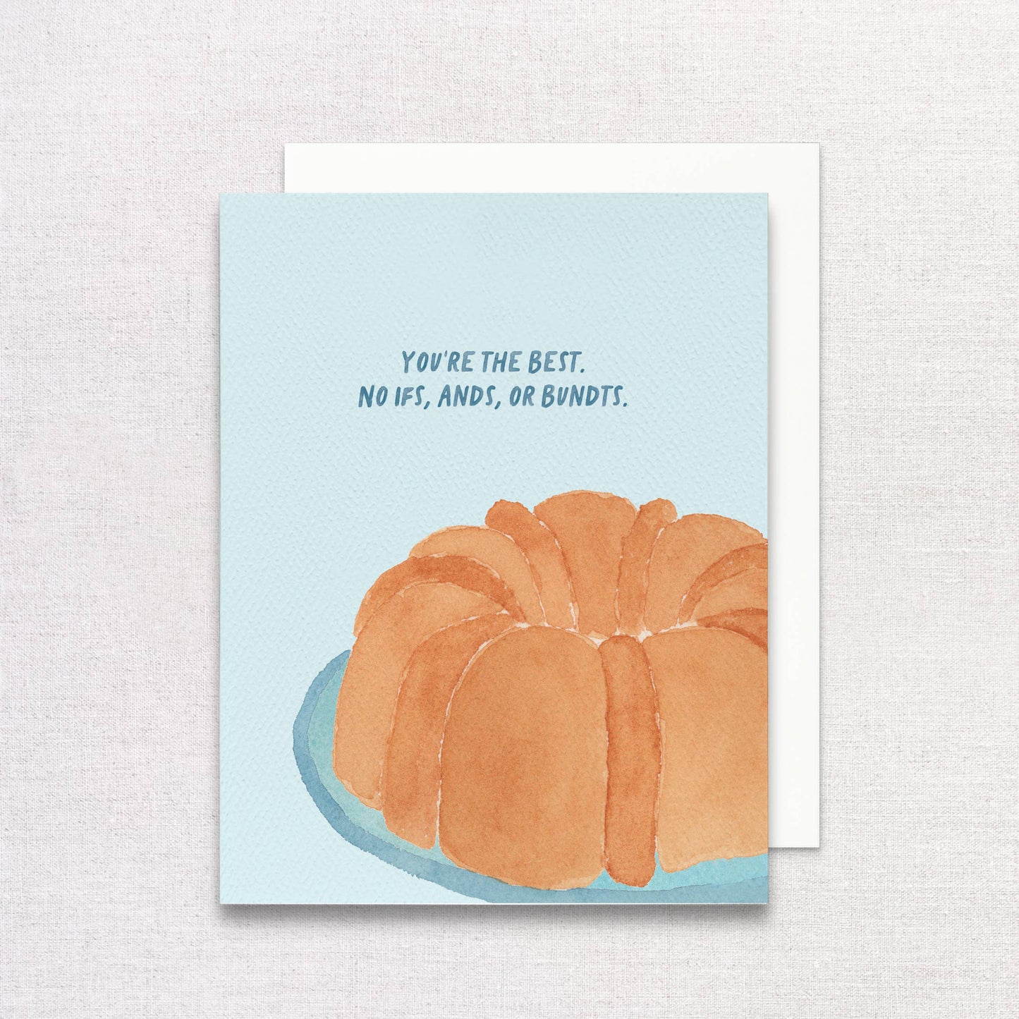 No Ifs, Ands, or Bundts Thank You Greeting Card