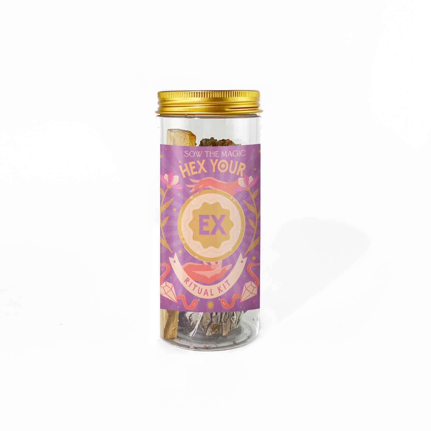 Sow the Magic - Hex Your Ex Ritual Kit with Opalite, Palo Santo + Sage