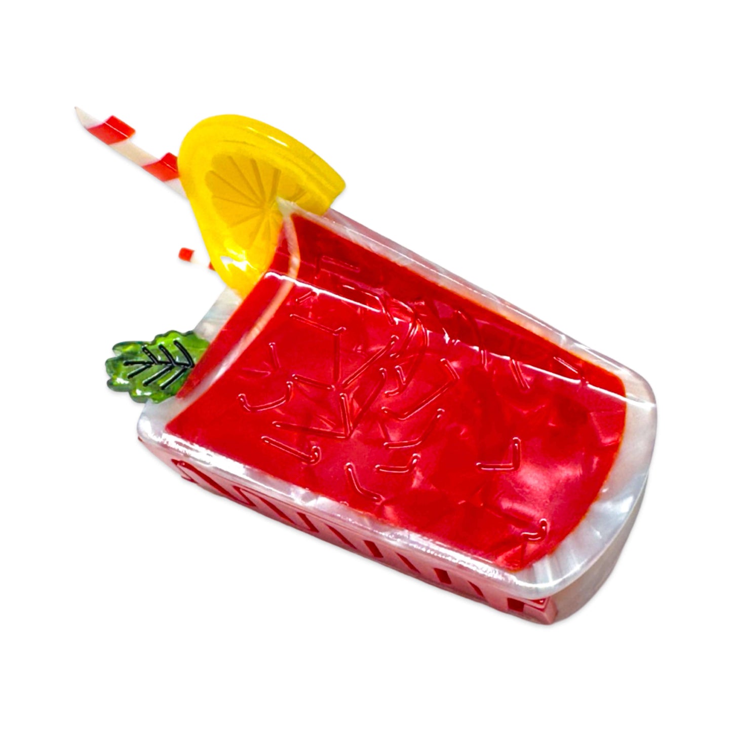 Bloody Mary Hair Claw Clip