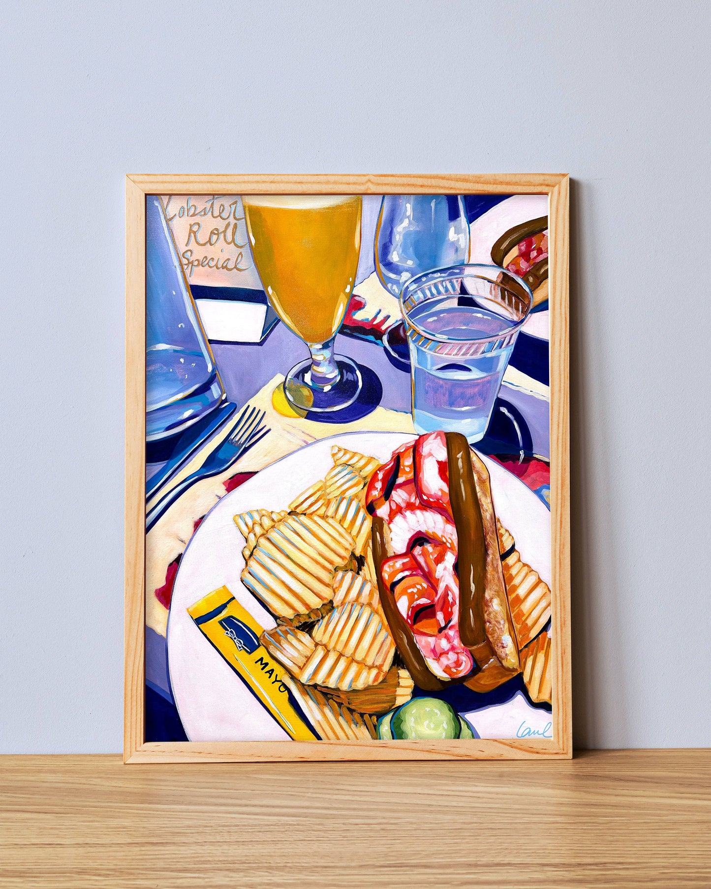 Lobster Rolls for Two Print: 8x10