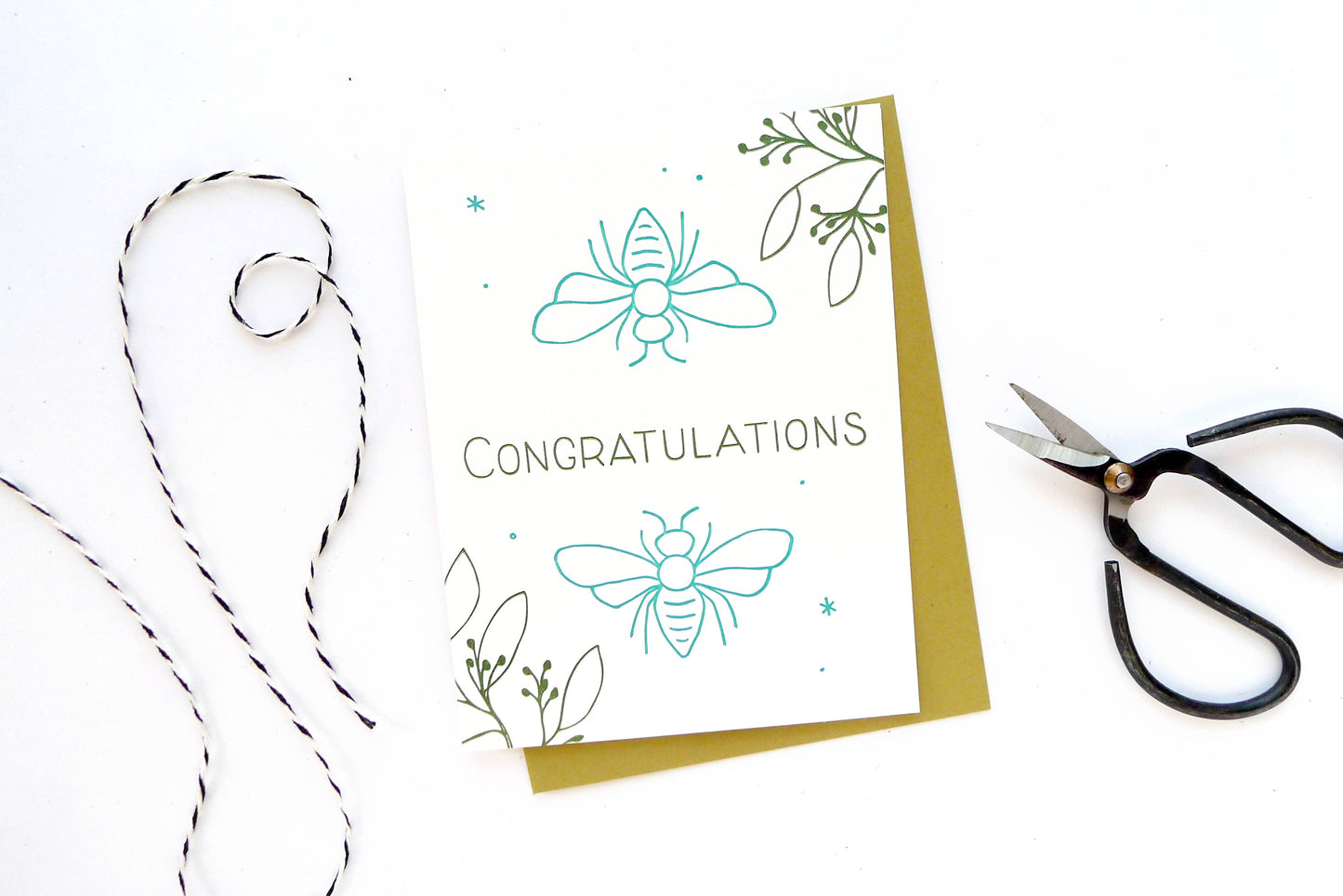 Congratulations Bees Card