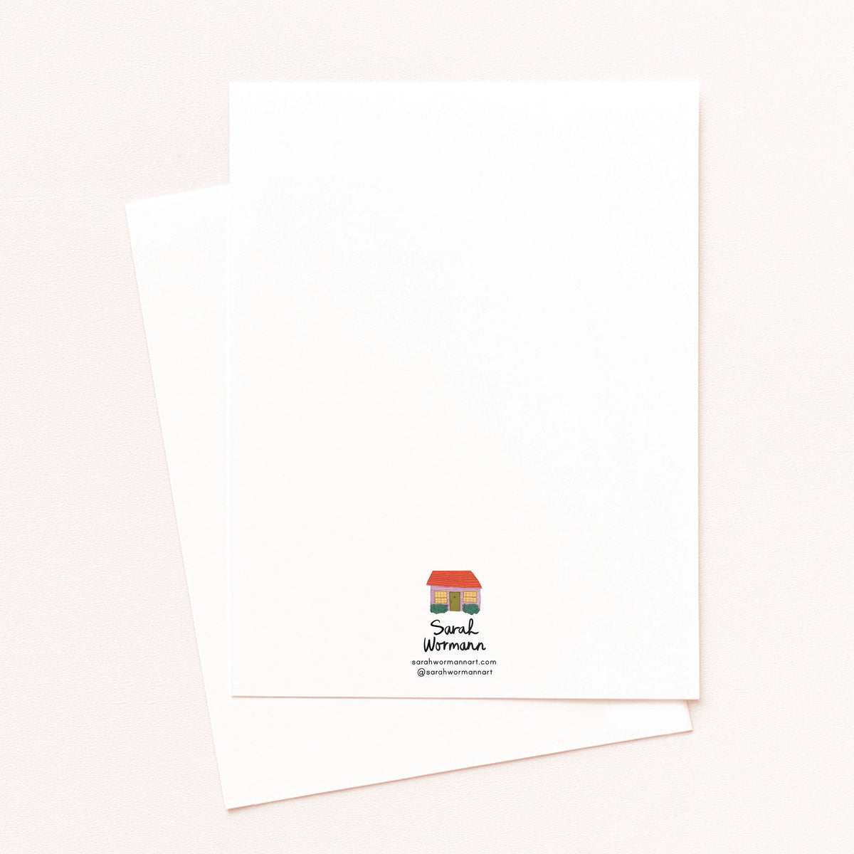 Eggnog - Holiday Greeting Card- Sarah Wormann Art