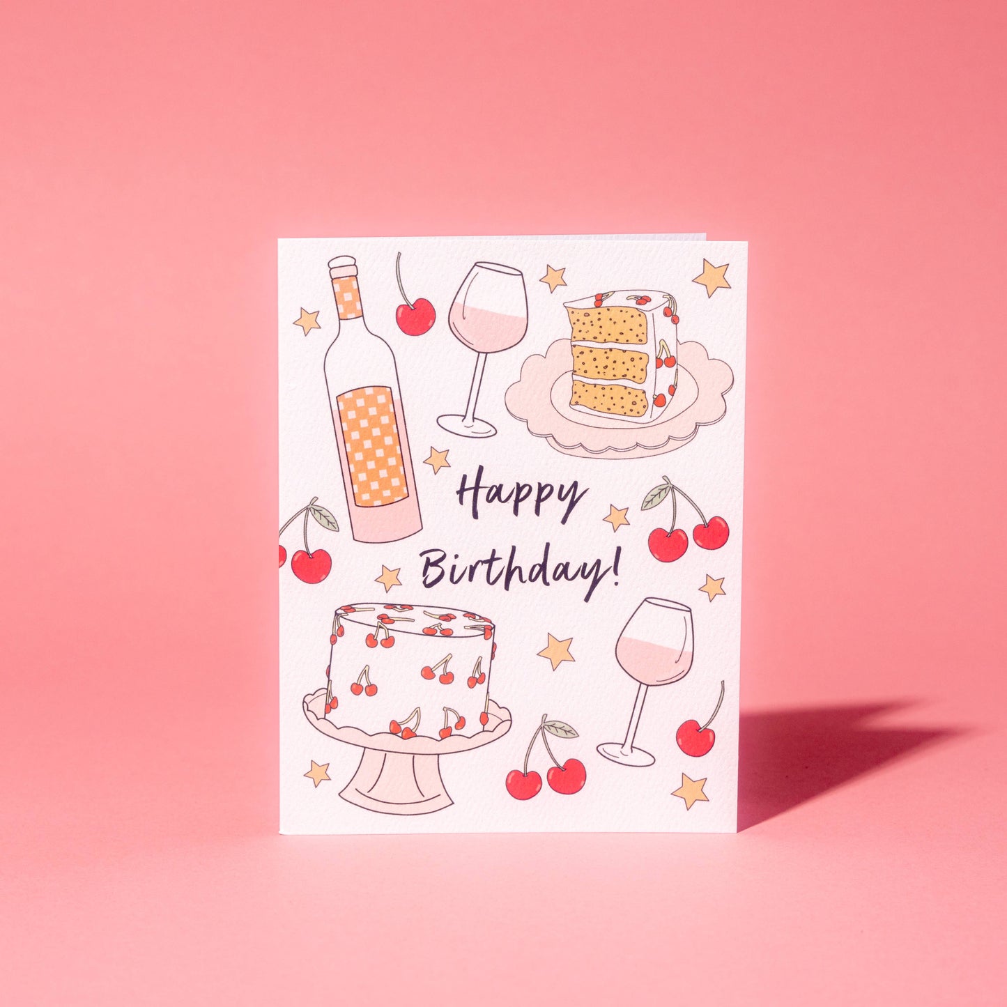 Birthday Cherries Card