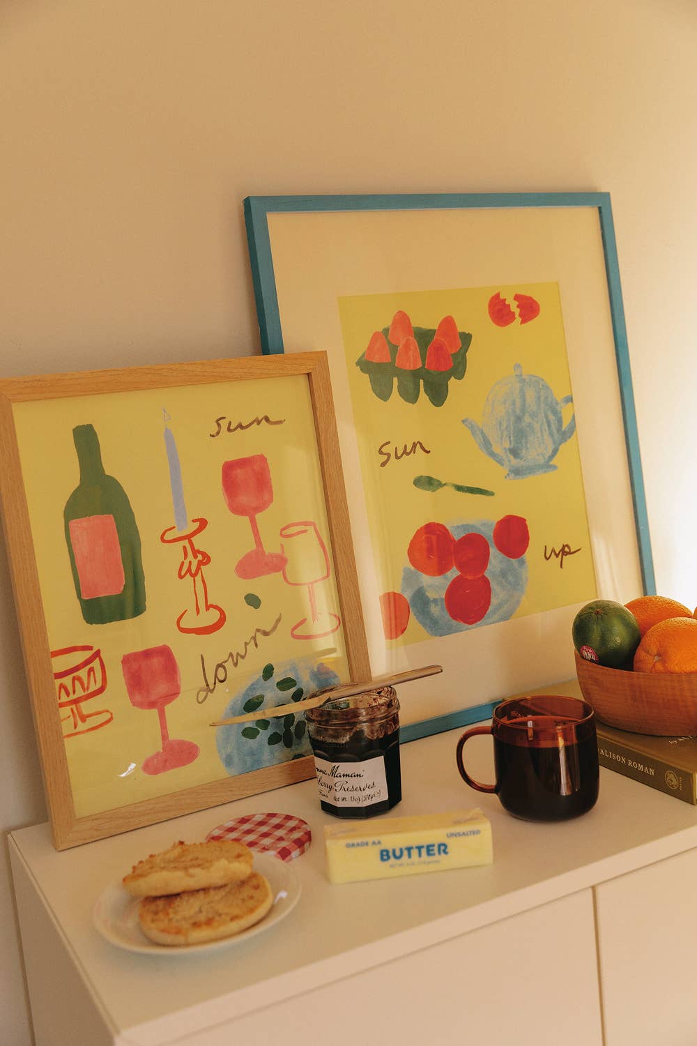 Sun Down Print - Phthalo Ruth -