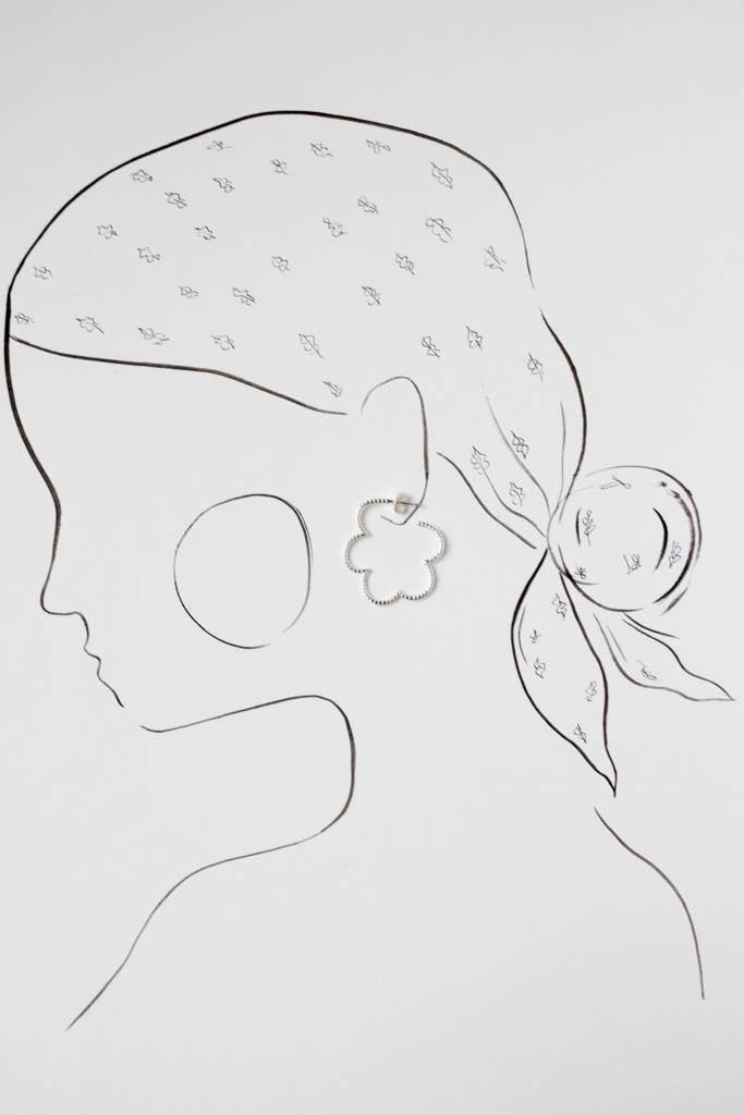 Crowned Free - Elevate Earrings - Silver