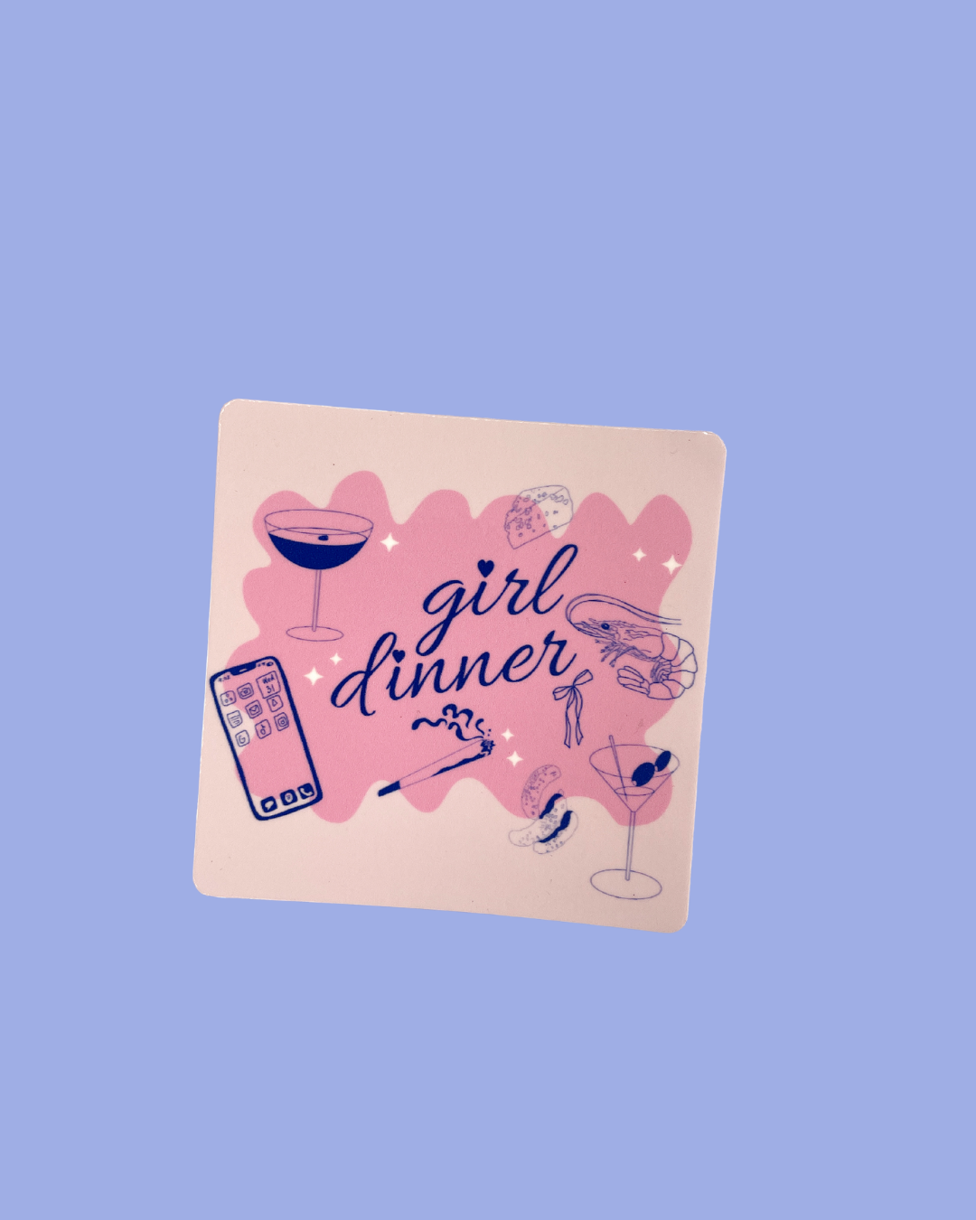 Girl Gang Craft - Girl Dinner Sticker