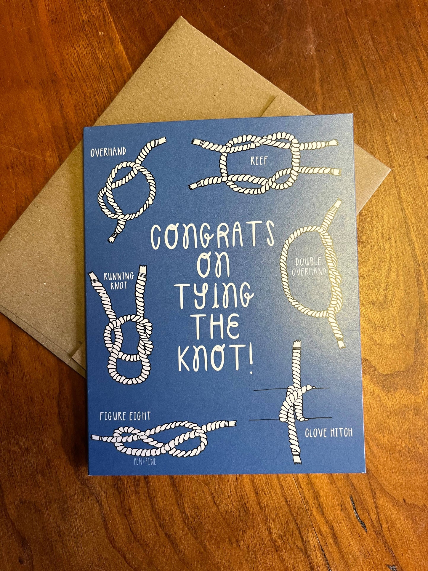 Congrats on Tying the Knot Card