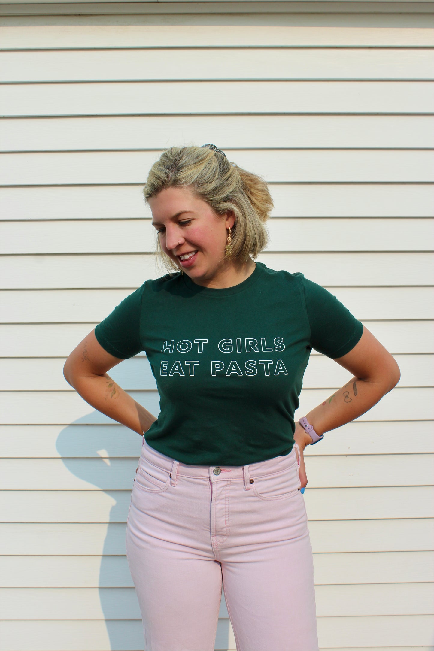 Hot Girls Eat Pasta T-shirt
