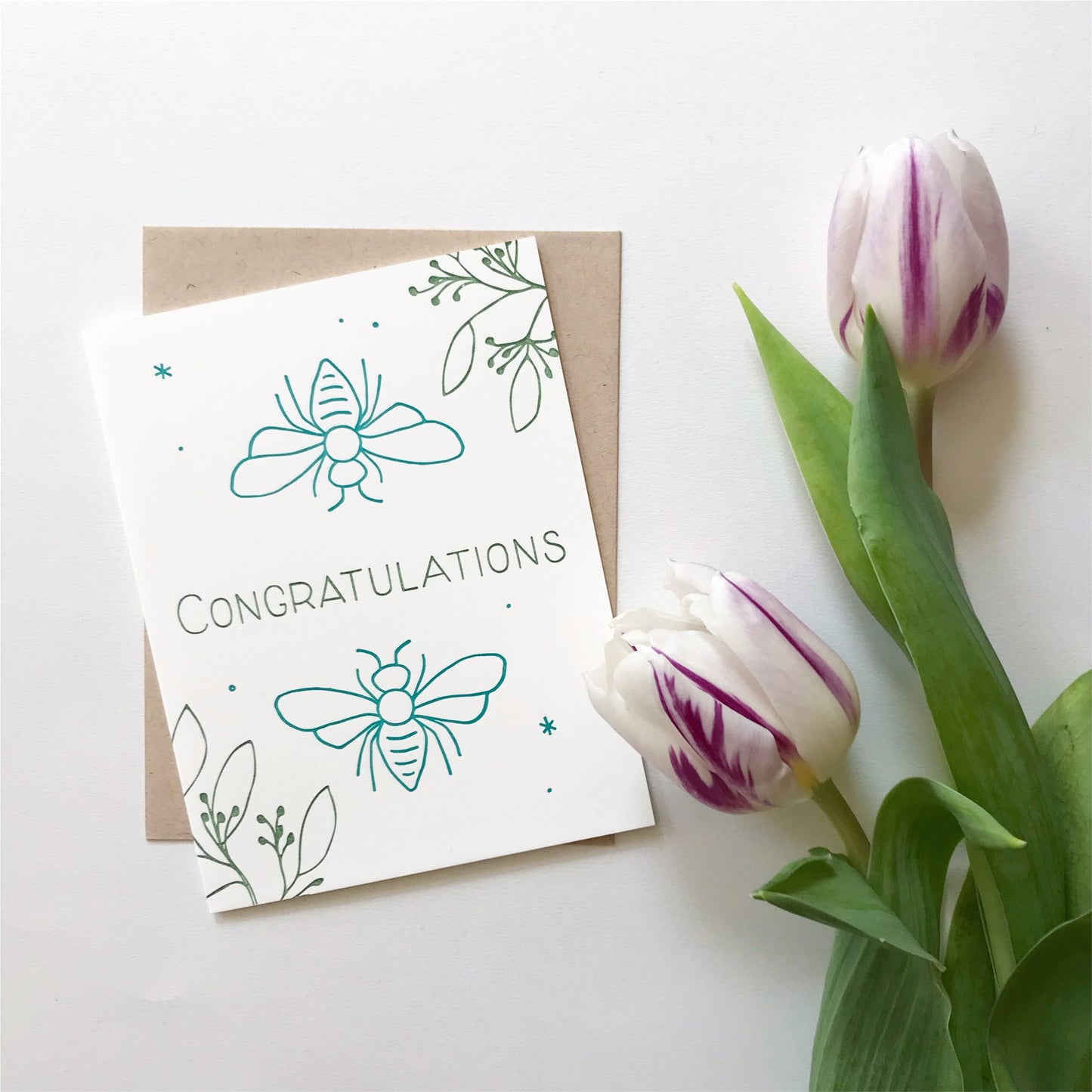 Congratulations Bees Card