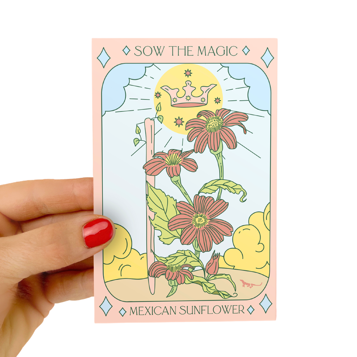 Sow the Magic - Mexican Sunflower Tarot Garden + Gift Seed Packet