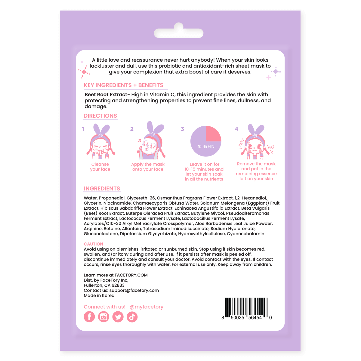 FaceTory - Face Mask - I Pinky Promise