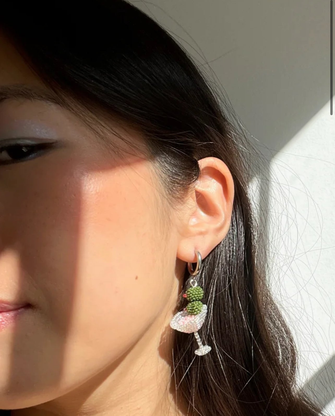 Dirty Martini Castelvetrano Olive Earrings - Dreamsong