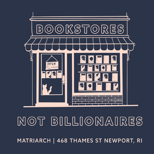 Bookstores Not Billionaires Sticker