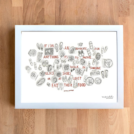 Walk in their Shoes Print- Marcella Kriebel