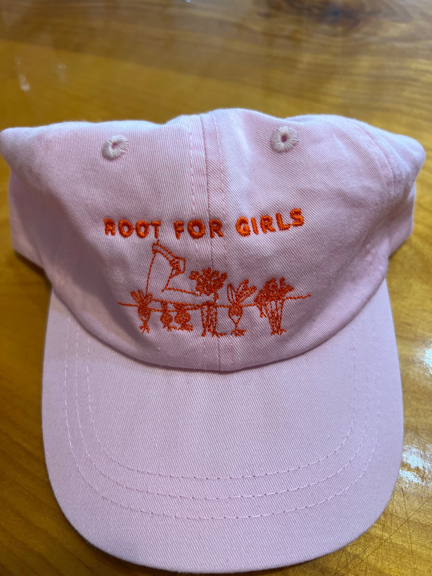 Root for Girls Baseball Hat