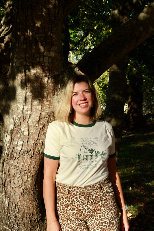 Root for Women Ringer Tee