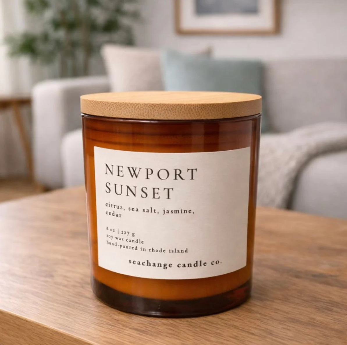 Newport Sunset Candle